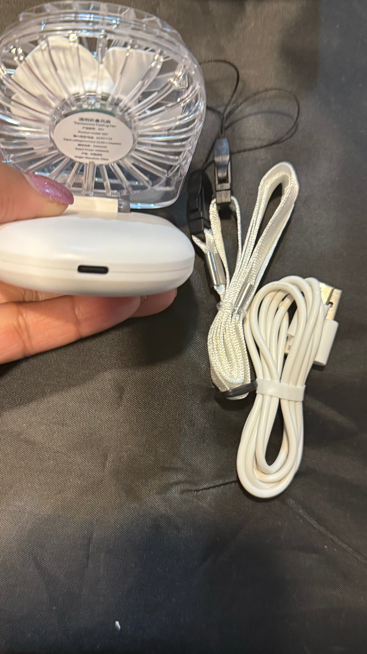Delta pocket/neck fan