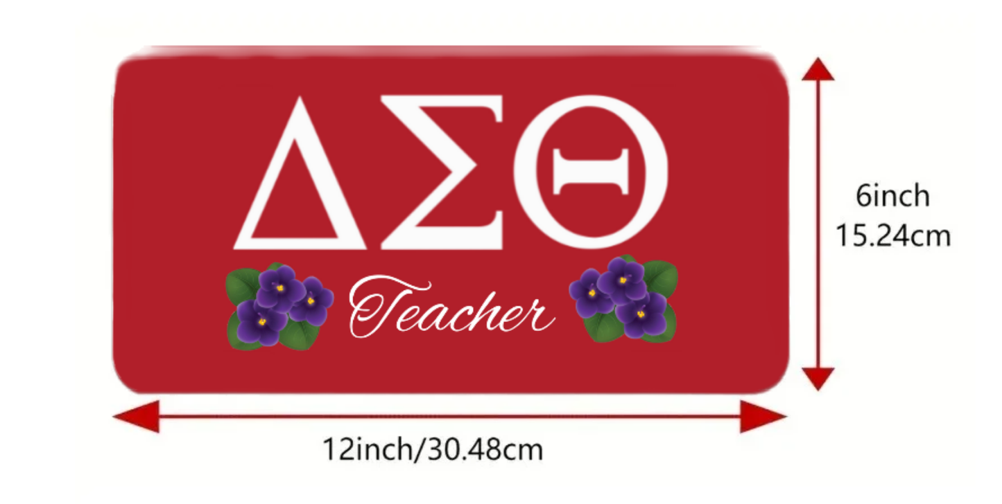 Delta License Plate