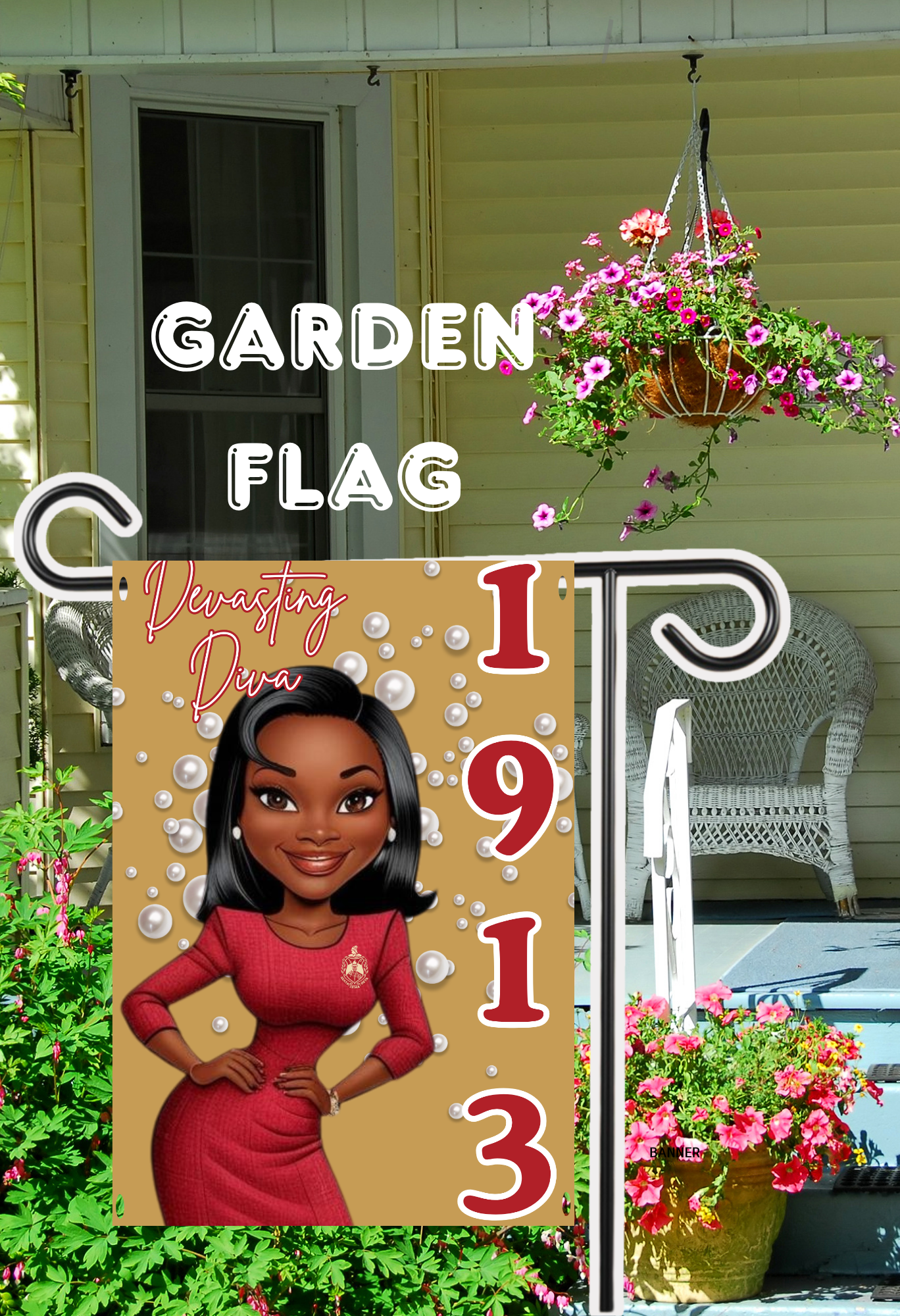 Delta Garden Flag