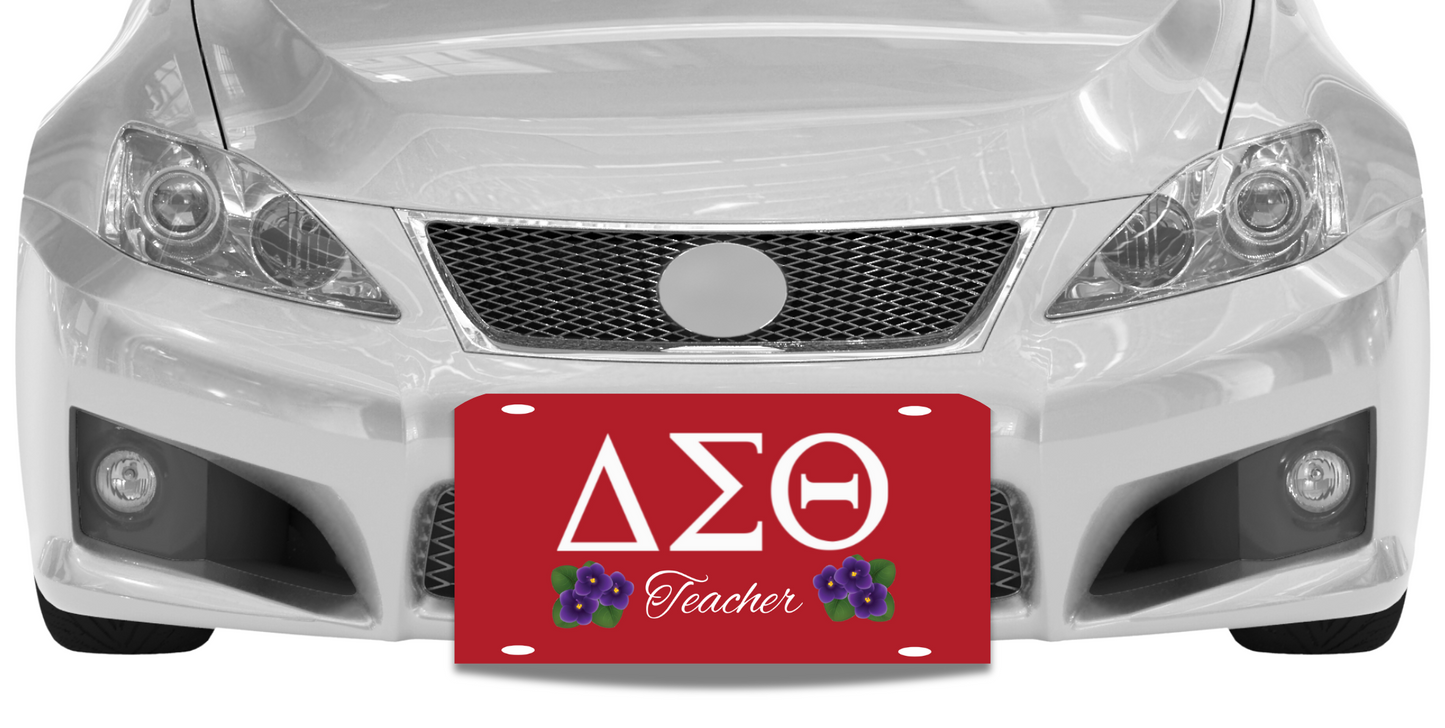 Delta License Plate