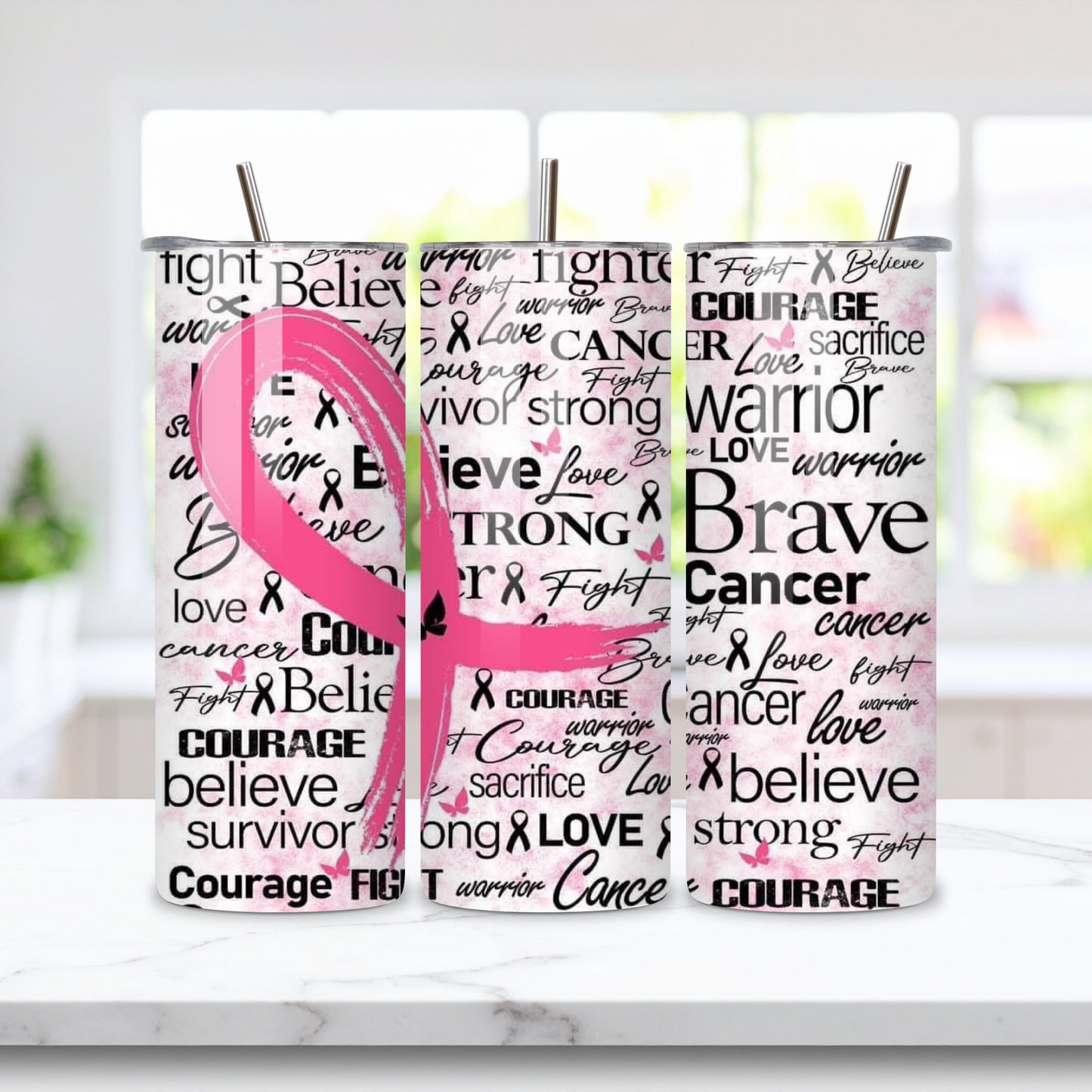 Breast Cancer tumbler