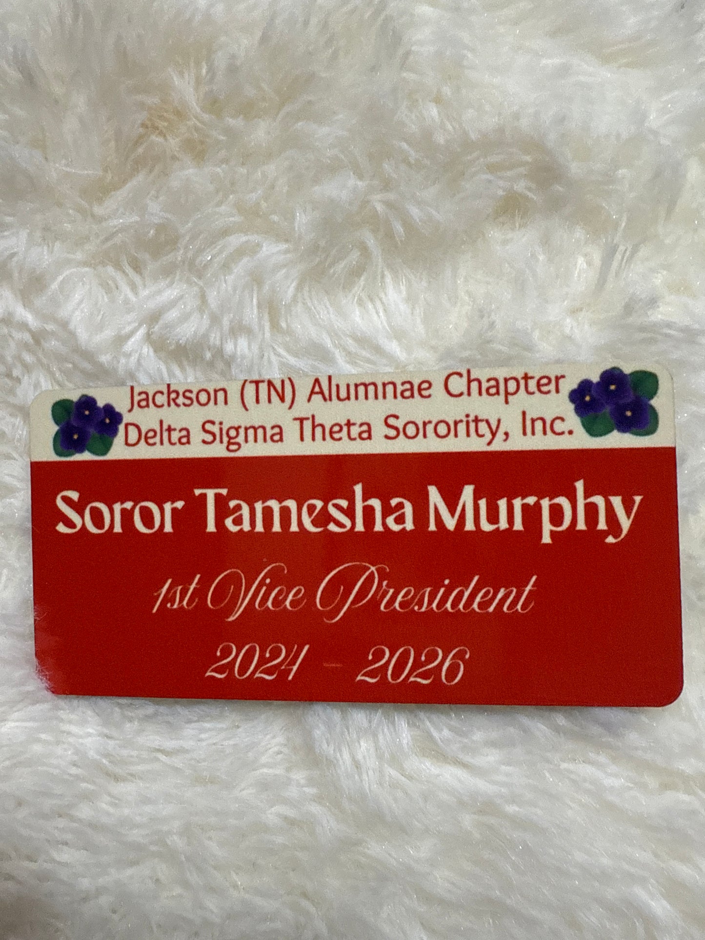 Delta officer nametags