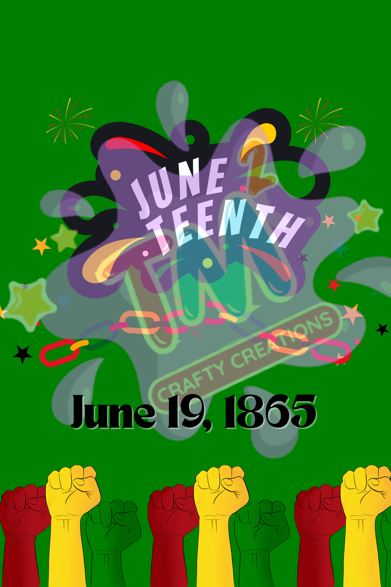 Juneteenth Canvas bag