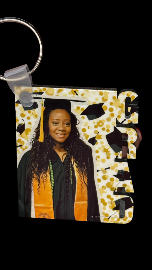 Graduation keychain