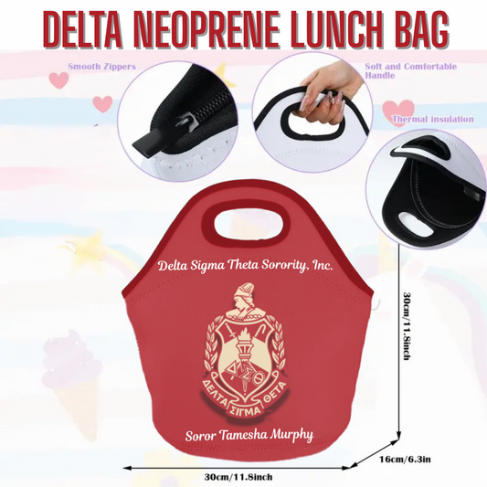 Delta Neoprene lunch bag