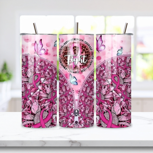 Breast Cancer tumbler