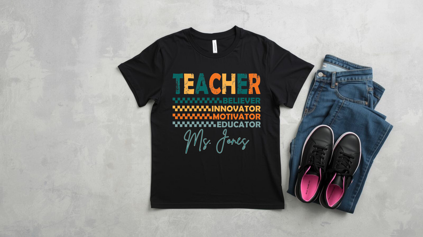 Teacher spirit shirts
