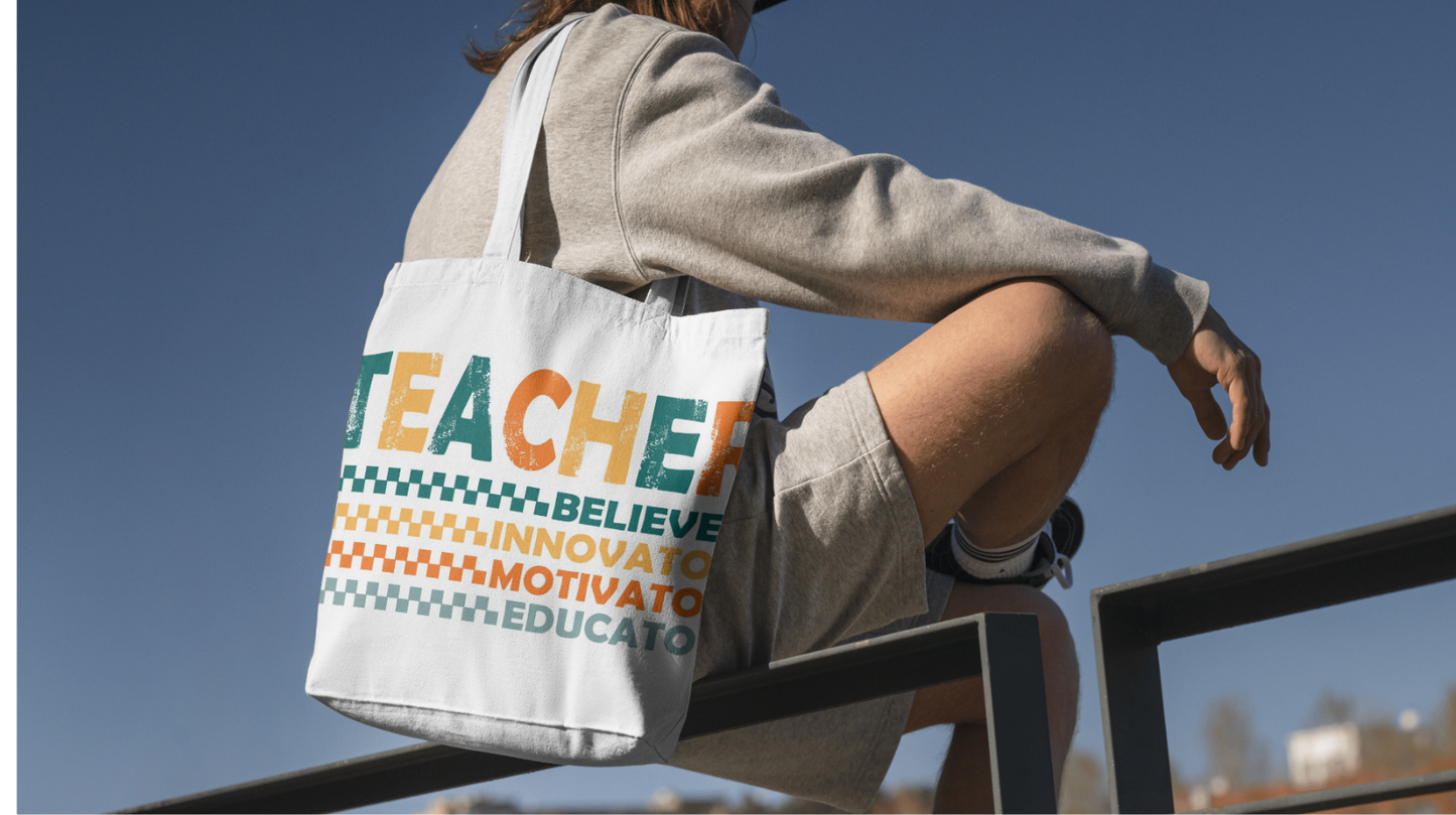 Teacher Canvas bag - Bulk discounts available