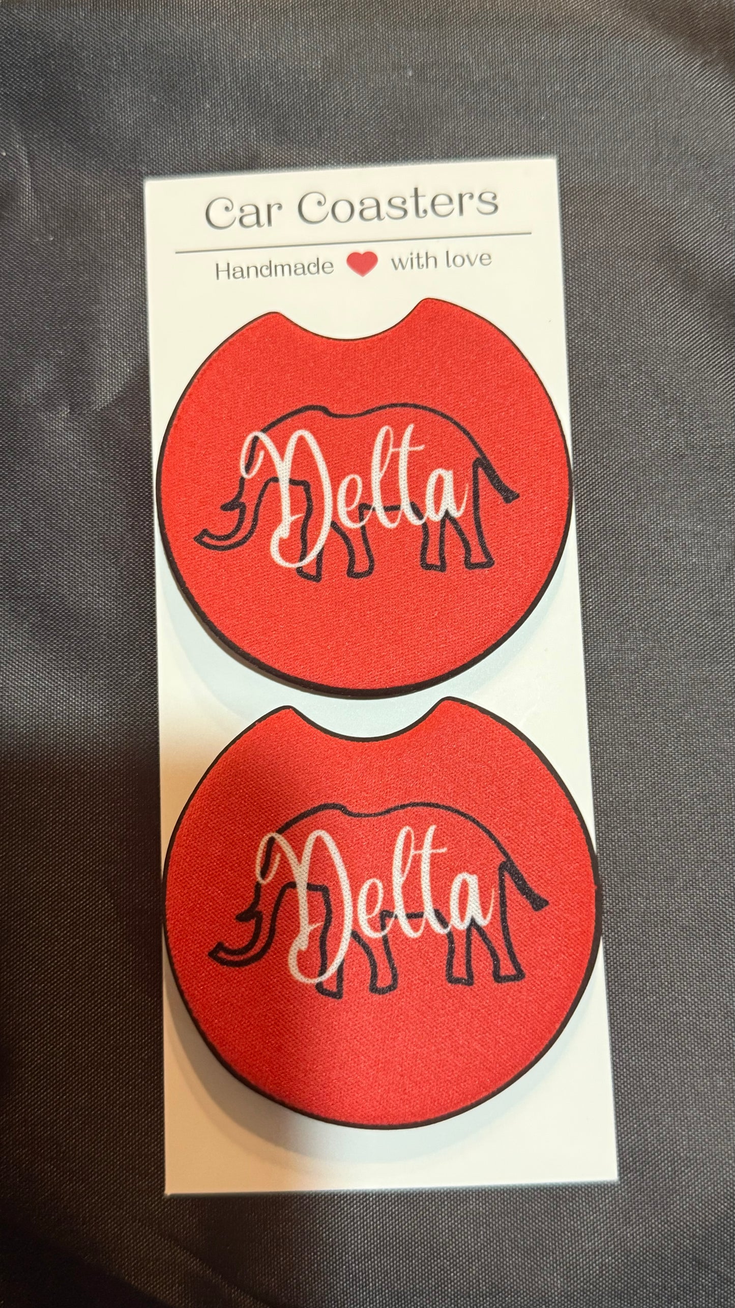 Delta Car coasters