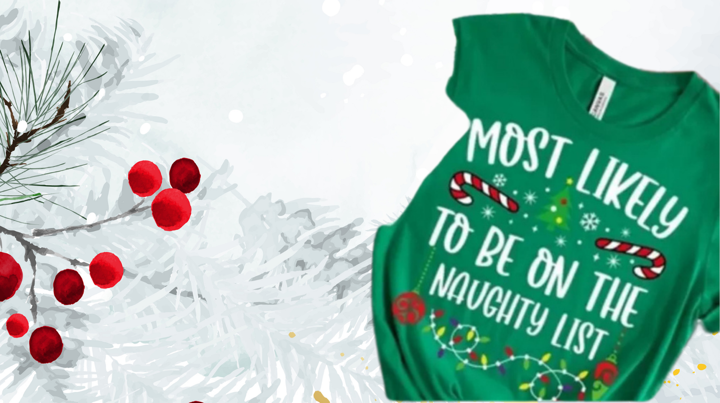 Family Christmas shirts