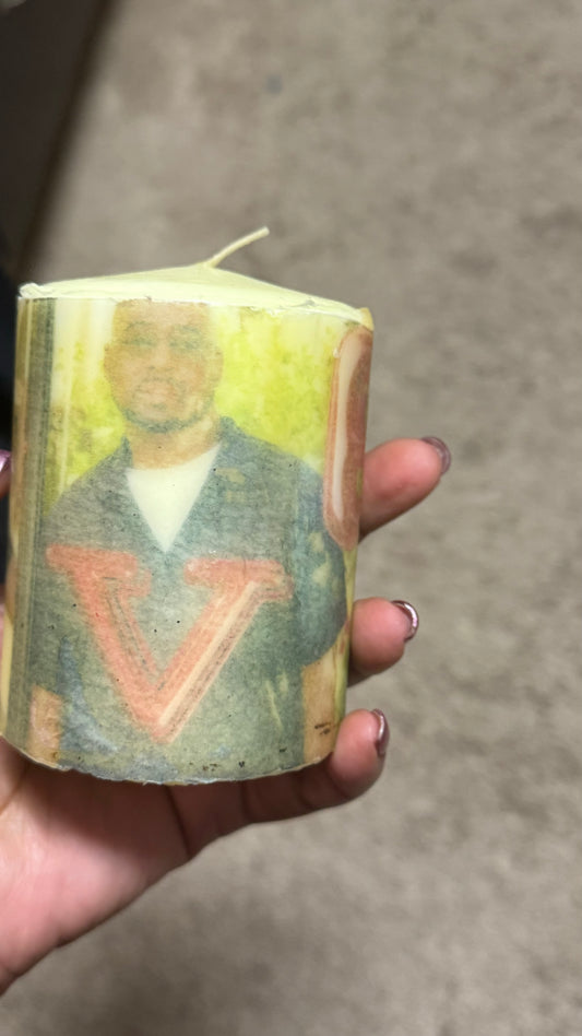 Personalized candle