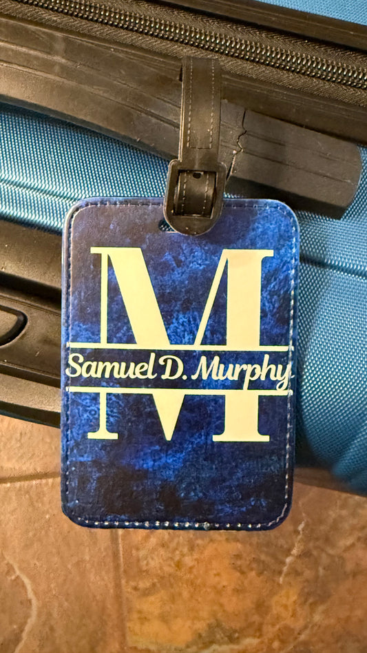Personalized luggage tag