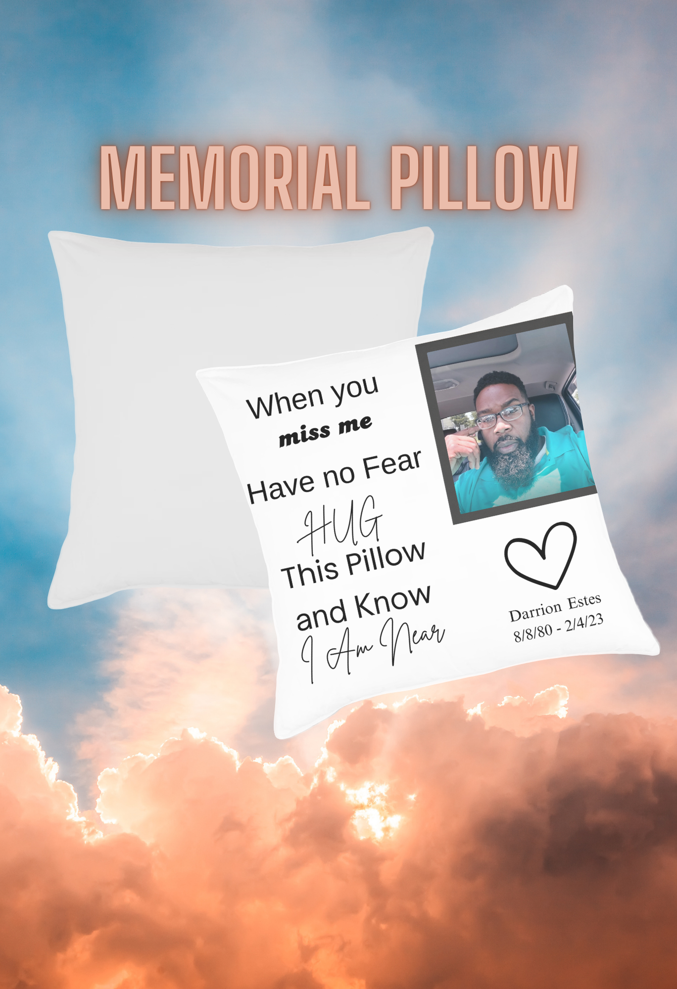 Memorial Pillow