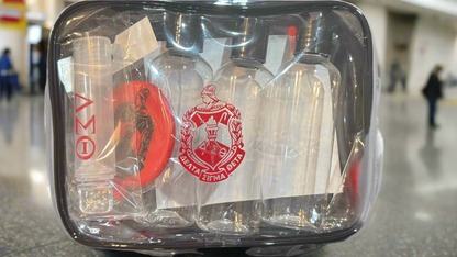 Delta clear TSA approve accessory pouch