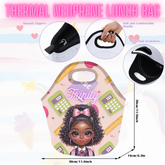 Neoprene lunch bag